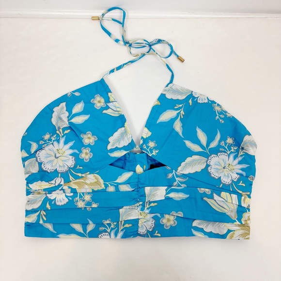 MINKPINK Zinnia Top in Blue Multi Size M - Picture 3 of 9